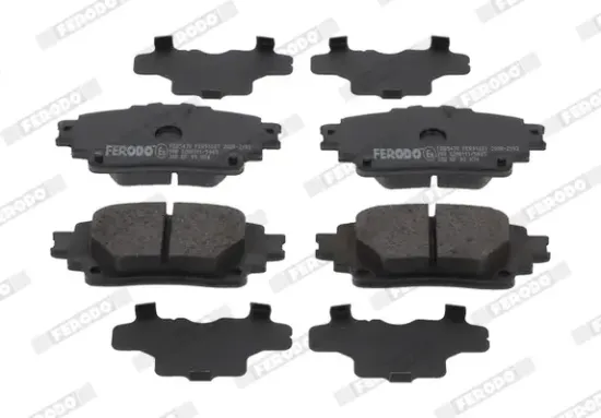 Bremsbelagsatz, Scheibenbremse Hinterachse FERODO FDB5470 Bild Bremsbelagsatz, Scheibenbremse Hinterachse FERODO FDB5470