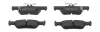 Bremsbelagsatz, Scheibenbremse Hinterachse FERODO FDB5487 Bild Bremsbelagsatz, Scheibenbremse Hinterachse FERODO FDB5487