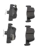 Bremsbelagsatz, Scheibenbremse Hinterachse FERODO FDB5487 Bild Bremsbelagsatz, Scheibenbremse Hinterachse FERODO FDB5487