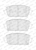 Bremsbelagsatz, Scheibenbremse FERODO FDB5489 Bild Bremsbelagsatz, Scheibenbremse FERODO FDB5489