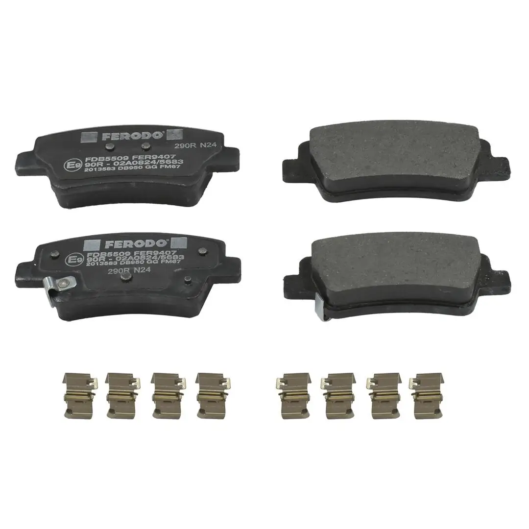Bremsbelagsatz, Scheibenbremse Hinterachse FERODO FDB5509