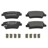 Bremsbelagsatz, Scheibenbremse Hinterachse FERODO FDB5509