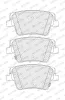Bremsbelagsatz, Scheibenbremse Hinterachse FERODO FDB5521 Bild Bremsbelagsatz, Scheibenbremse Hinterachse FERODO FDB5521