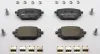 Bremsbelagsatz, Scheibenbremse Hinterachse FERODO FDB5524 Bild Bremsbelagsatz, Scheibenbremse Hinterachse FERODO FDB5524
