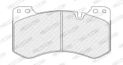 Bremsbelagsatz, Scheibenbremse Vorderachse FERODO FDB5546