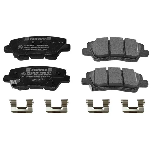 Bremsbelagsatz, Scheibenbremse FERODO FDB5557 Bild Bremsbelagsatz, Scheibenbremse FERODO FDB5557