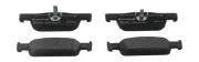 Bremsbelagsatz, Scheibenbremse Vorderachse FERODO FDB5558