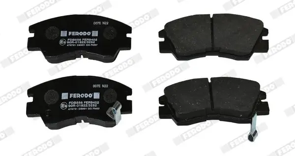 Bremsbelagsatz, Scheibenbremse Vorderachse FERODO FDB556