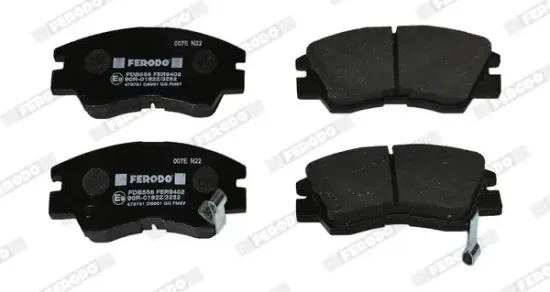 Bremsbelagsatz, Scheibenbremse Vorderachse FERODO FDB556 Bild Bremsbelagsatz, Scheibenbremse Vorderachse FERODO FDB556