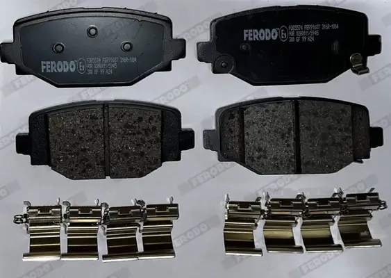 Bremsbelagsatz, Scheibenbremse Hinterachse FERODO FDB5574