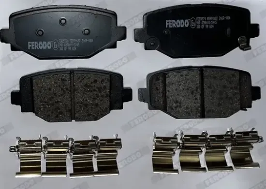Bremsbelagsatz, Scheibenbremse Hinterachse FERODO FDB5574 Bild Bremsbelagsatz, Scheibenbremse Hinterachse FERODO FDB5574