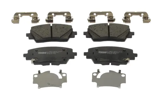 Bremsbelagsatz, Scheibenbremse Vorderachse FERODO FDB5633 Bild Bremsbelagsatz, Scheibenbremse Vorderachse FERODO FDB5633