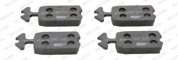 Bremsbelagsatz, Scheibenbremse Vorderachse FERODO FDB57B