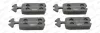 Bremsbelagsatz, Scheibenbremse Vorderachse FERODO FDB57B Bild Bremsbelagsatz, Scheibenbremse Vorderachse FERODO FDB57B