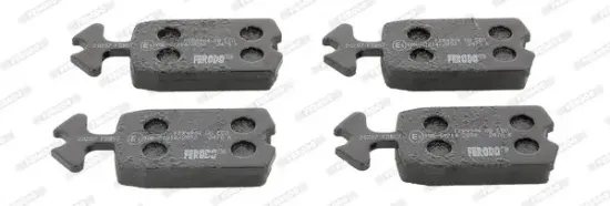 Bremsbelagsatz, Scheibenbremse Vorderachse FERODO FDB57B Bild Bremsbelagsatz, Scheibenbremse Vorderachse FERODO FDB57B