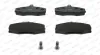 Bremsbelagsatz, Scheibenbremse FERODO FDB610 Bild Bremsbelagsatz, Scheibenbremse FERODO FDB610