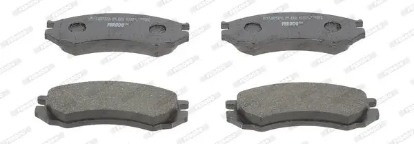 Bremsbelagsatz, Scheibenbremse Vorderachse FERODO FDB667