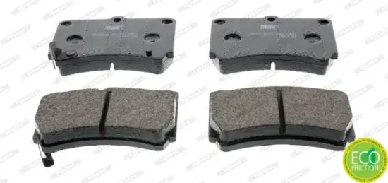 Bremsbelagsatz, Scheibenbremse Vorderachse FERODO FDB715 Bild Bremsbelagsatz, Scheibenbremse Vorderachse FERODO FDB715