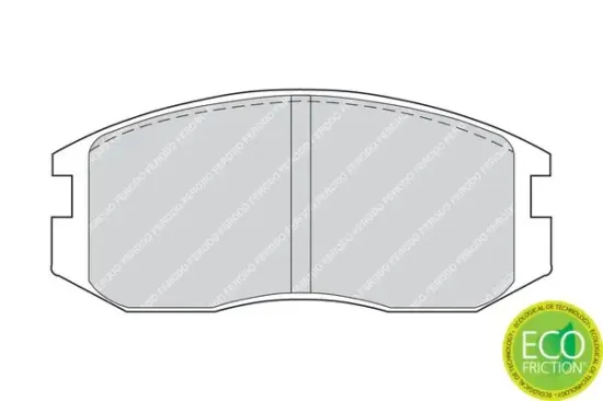 Bremsbelagsatz, Scheibenbremse FERODO FDB759 Bild Bremsbelagsatz, Scheibenbremse FERODO FDB759