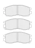 Bremsbelagsatz, Scheibenbremse FERODO FDB764 Bild Bremsbelagsatz, Scheibenbremse FERODO FDB764