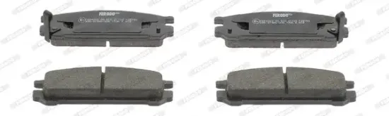 Bremsbelagsatz, Scheibenbremse Hinterachse FERODO FDB790 Bild Bremsbelagsatz, Scheibenbremse Hinterachse FERODO FDB790