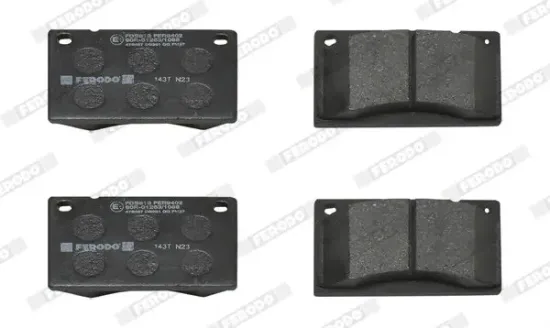 Bremsbelagsatz, Scheibenbremse Vorderachse FERODO FDB813 Bild Bremsbelagsatz, Scheibenbremse Vorderachse FERODO FDB813