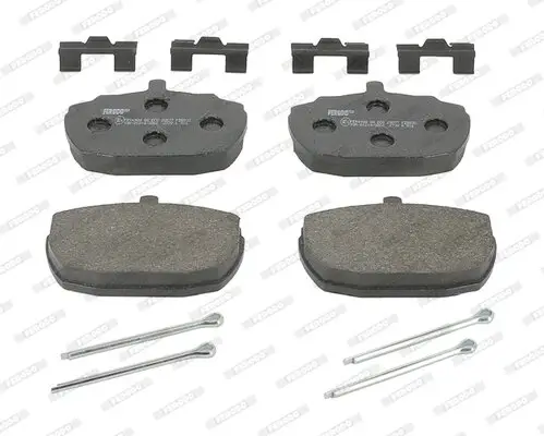 Bremsbelagsatz, Scheibenbremse Vorderachse FERODO FDB832