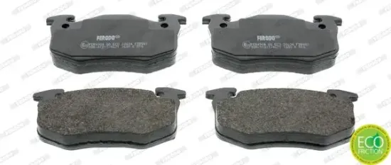 Bremsbelagsatz, Scheibenbremse FERODO FDB881 Bild Bremsbelagsatz, Scheibenbremse FERODO FDB881