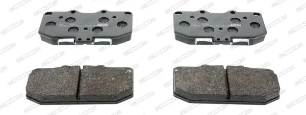 Bremsbelagsatz, Scheibenbremse Vorderachse FERODO FDB986