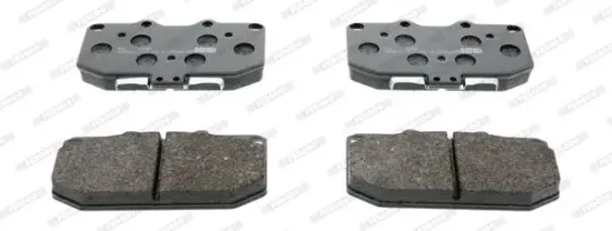 Bremsbelagsatz, Scheibenbremse Vorderachse FERODO FDB986 Bild Bremsbelagsatz, Scheibenbremse Vorderachse FERODO FDB986