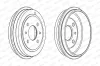 Bremstrommel FERODO FDR329005 Bild Bremstrommel FERODO FDR329005