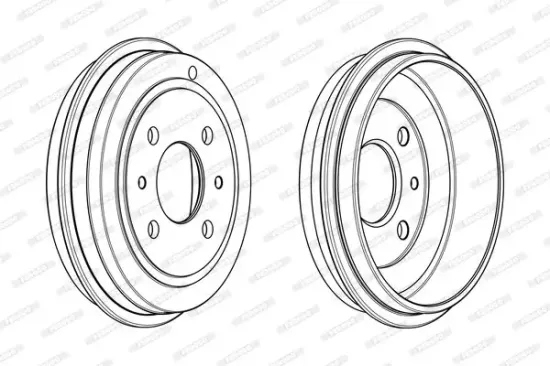 Bremstrommel FERODO FDR329005 Bild Bremstrommel FERODO FDR329005