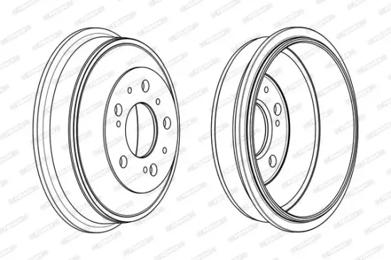 Bremstrommel FERODO FDR329011 Bild Bremstrommel FERODO FDR329011