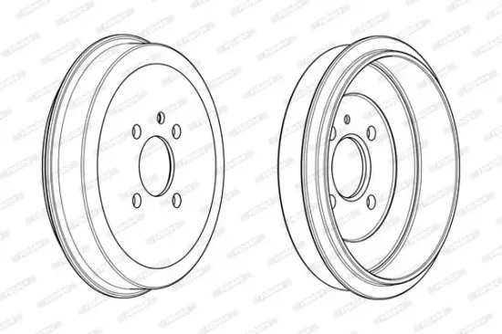 Bremstrommel FERODO FDR329029 Bild Bremstrommel FERODO FDR329029