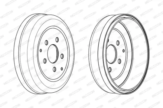 Bremsbelagsatz, Scheibenbremse FERODO FDB5028 Bild Bremsbelagsatz, Scheibenbremse FERODO FDB5028
