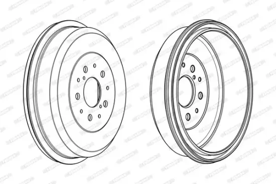 Bremsbelagsatz, Scheibenbremse Vorderachse FERODO FDB5037 Bild Bremsbelagsatz, Scheibenbremse Vorderachse FERODO FDB5037