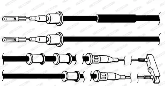 Seilzug, Feststellbremse FERODO FHB432115 Bild Seilzug, Feststellbremse FERODO FHB432115