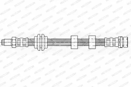 Bremsschlauch Vorderachse FERODO FHY2117 Bild Bremsschlauch Vorderachse FERODO FHY2117