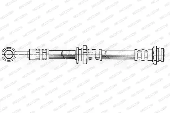 Bremsschlauch Vorderachse rechts FERODO FHY2233 Bild Bremsschlauch Vorderachse rechts FERODO FHY2233