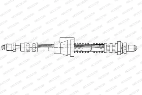 Bremsschlauch Vorderachse rechts FERODO FHY2288 Bild Bremsschlauch Vorderachse rechts FERODO FHY2288