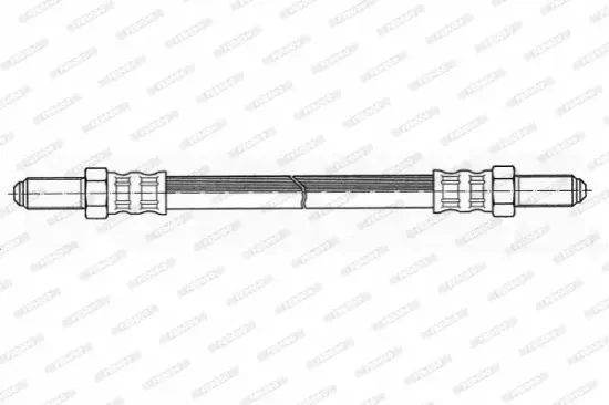 Bremsschlauch Vorderachse FERODO FHY2344 Bild Bremsschlauch Vorderachse FERODO FHY2344