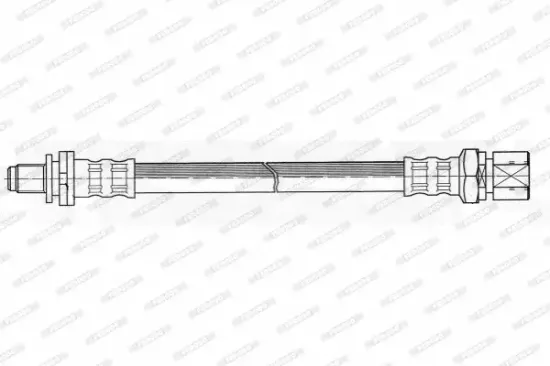 Bremsschlauch Hinterachse links FERODO FHY2459 Bild Bremsschlauch Hinterachse links FERODO FHY2459