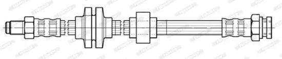 Bremsschlauch FERODO FHY2538 Bild Bremsschlauch FERODO FHY2538