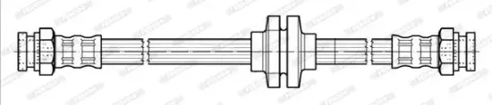 Bremsschlauch FERODO FHY2555 Bild Bremsschlauch FERODO FHY2555