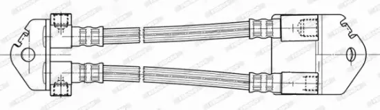 Bremsschlauch FERODO FHY2570 Bild Bremsschlauch FERODO FHY2570