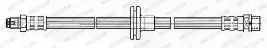 Bremsschlauch Vorderachse FERODO FHY2600 Bild Bremsschlauch Vorderachse FERODO FHY2600