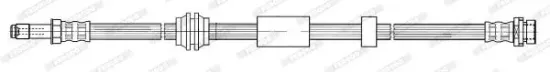 Bremsschlauch FERODO FHY2614 Bild Bremsschlauch FERODO FHY2614