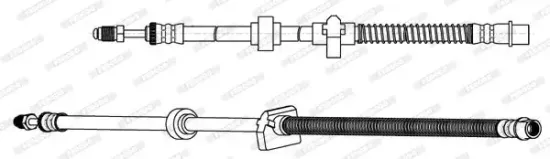 Bremsschlauch FERODO FHY2724 Bild Bremsschlauch FERODO FHY2724