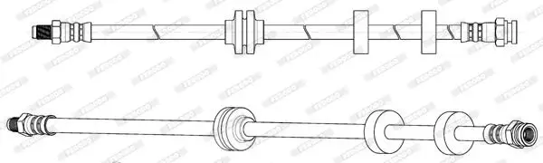 Bremsschlauch Vorderachse FERODO FHY2771