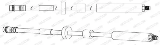 Bremsschlauch FERODO FHY2801 Bild Bremsschlauch FERODO FHY2801